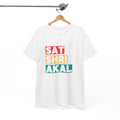 Sat Shri Akal Tee - Punjabi Sikh Greeting Graphic T-Shirt